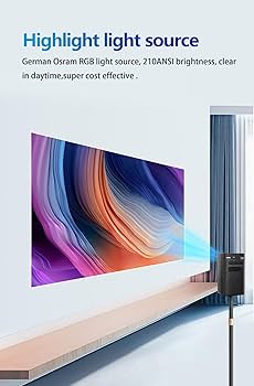 Amazon.com: Paihao C900 1080P Max 4K Mini Projector,WiFi and